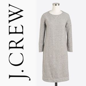 J.CREW Sweatshirt Dress (*NEVER WORN*) Small Gray